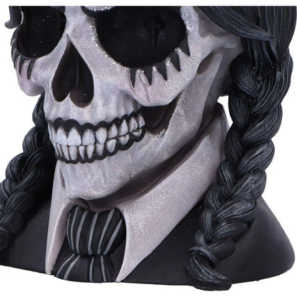DARK GLARE GOTHIC SCHOOL GIRL SKULL