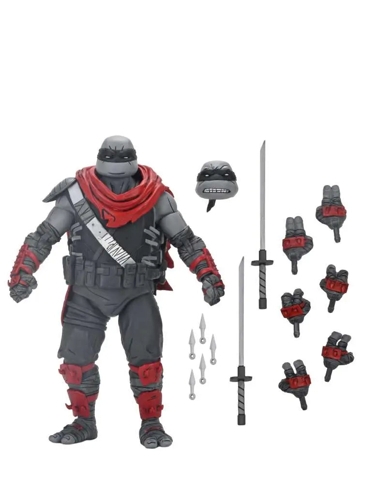 NECA TMNT LAST RONIN LOST YEAR LEONARDO NIGHTWATCHER AF ACTION FIGURE 17 cm