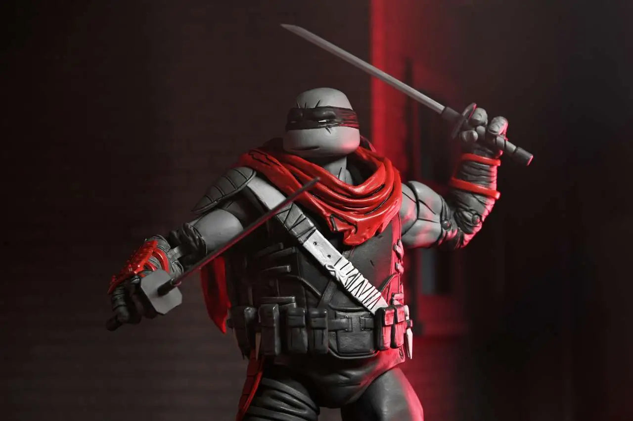 NECA TMNT LAST RONIN LOST YEAR LEONARDO NIGHTWATCHER AF ACTION FIGURE 17 cm