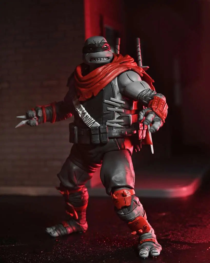 NECA TMNT LAST RONIN LOST YEAR LEONARDO NIGHTWATCHER AF ACTION FIGURE 17 cm