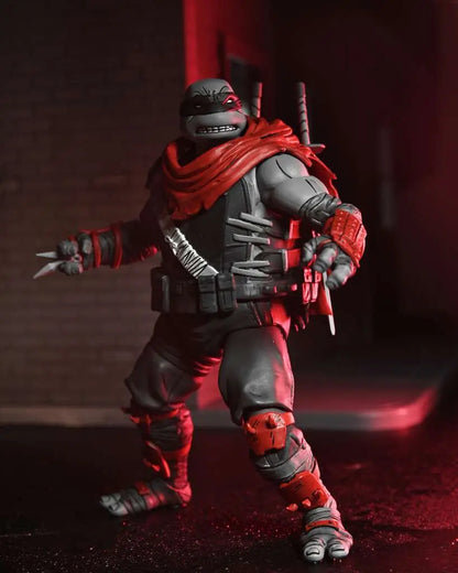 NECA TMNT LAST RONIN LOST YEAR LEONARDO NIGHTWATCHER AF ACTION FIGURE 17 cm