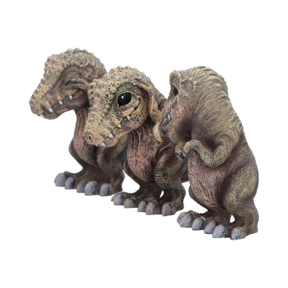 NEMESIS NOW THREE WISE TYRANNOSAURUS REX MINI FIGURA 3 cm