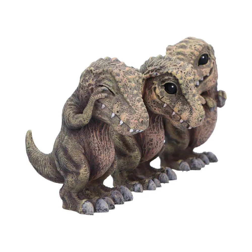 NEMESIS NOW THREE WISE TYRANNOSAURUS REX MINI FIGURA 3 cm