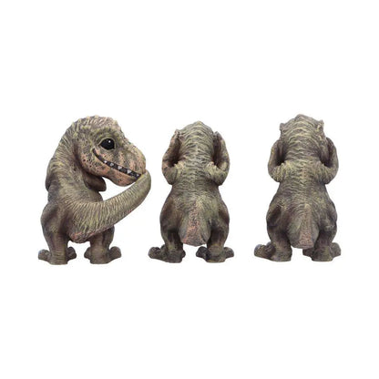NEMESIS NOW THREE WISE TYRANNOSAURUS REX MINI FIGURA 3 cm