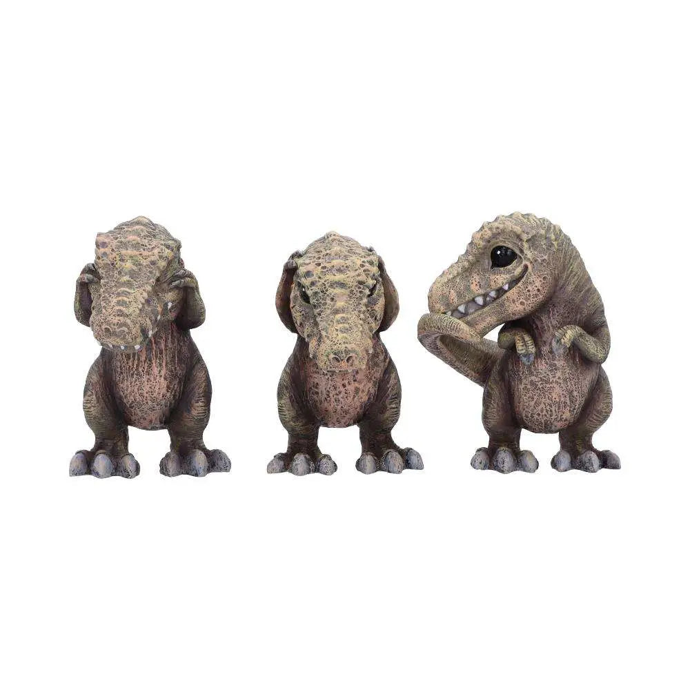 NEMESIS NOW THREE WISE TYRANNOSAURUS REX MINI FIGURA 3 cm