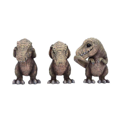 NEMESIS NOW THREE WISE TYRANNOSAURUS REX MINI FIGURA 3 cm