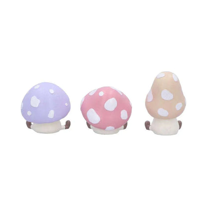 NEMESIS NOW THREE WISE TOADSTOOLS MINI FIGURA 8.5 cm
