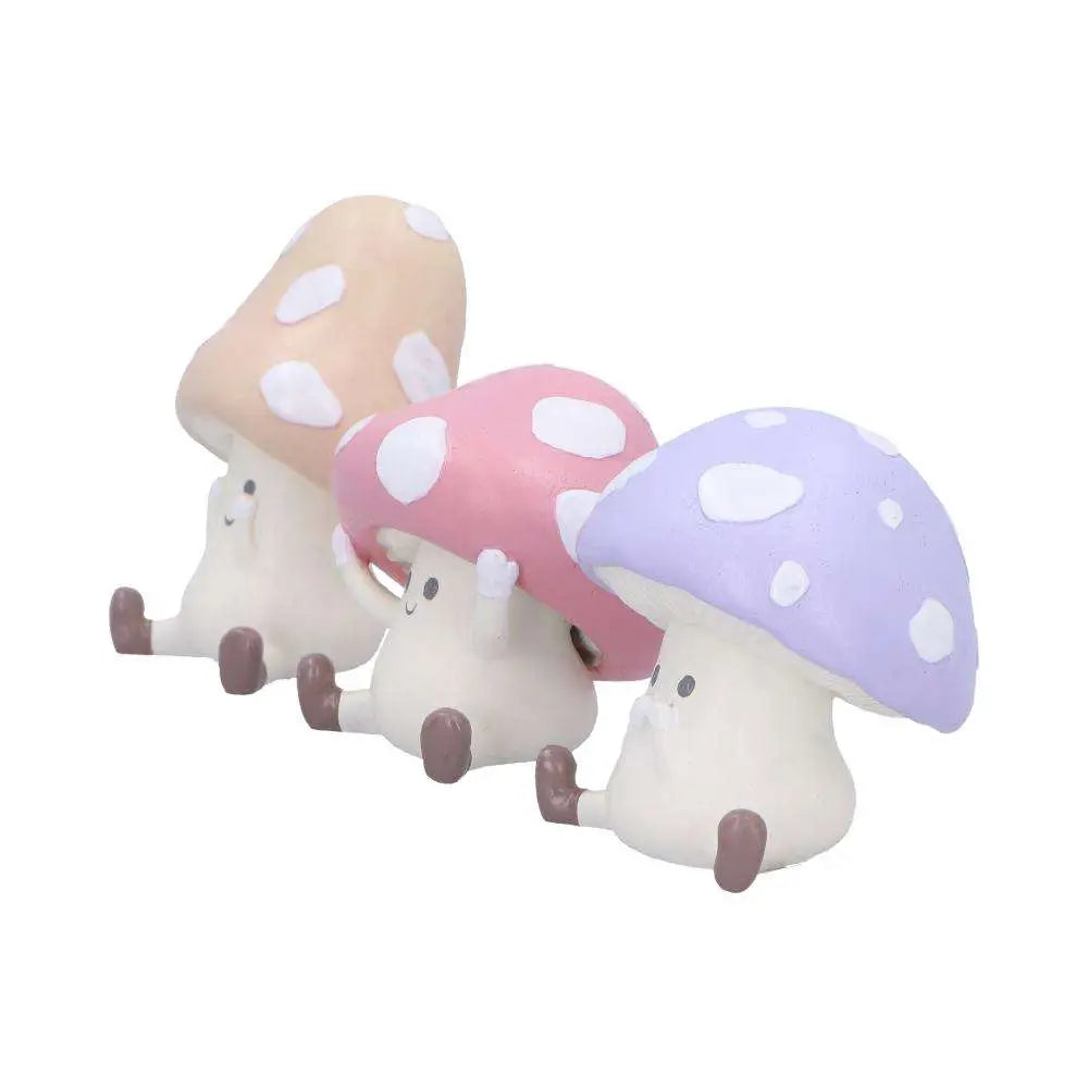 NEMESIS NOW THREE WISE TOADSTOOLS MINI FIGURA 8.5 cm