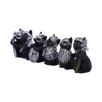 NEMESIS NOW CAT CRUSADERS (SET 6) MINI FIGURA 5.5 cm