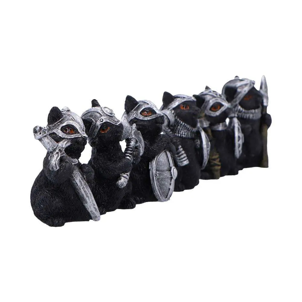 NEMESIS NOW CAT CRUSADERS (SET 6) MINI FIGURA 5.5 cm