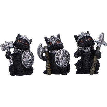 NEMESIS NOW CAT CRUSADERS (SET 6) MINI FIGURA 5.5 cm