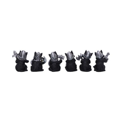 NEMESIS NOW CAT CRUSADERS (SET 6) MINI FIGURA 5.5 cm