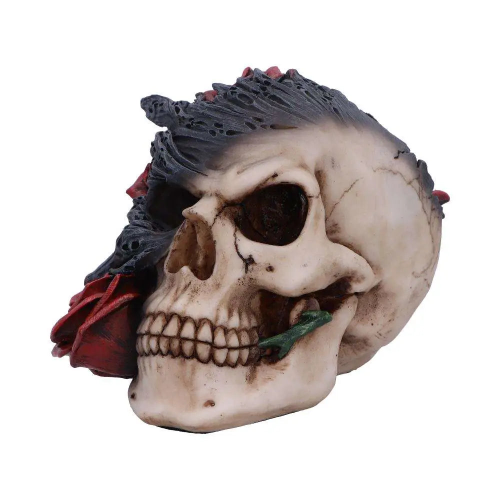 NEMESIS NOW SKULL SOUL ROSE HEADKNOCKER 13 cm