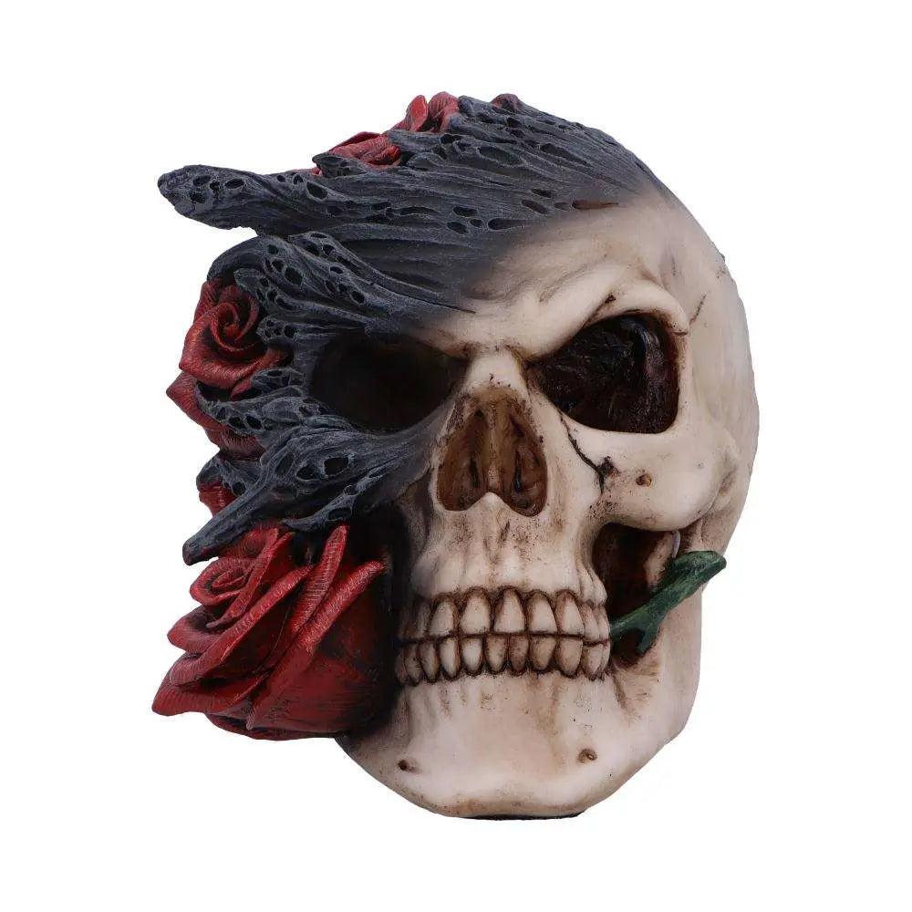 NEMESIS NOW SKULL SOUL ROSE HEADKNOCKER 13 cm