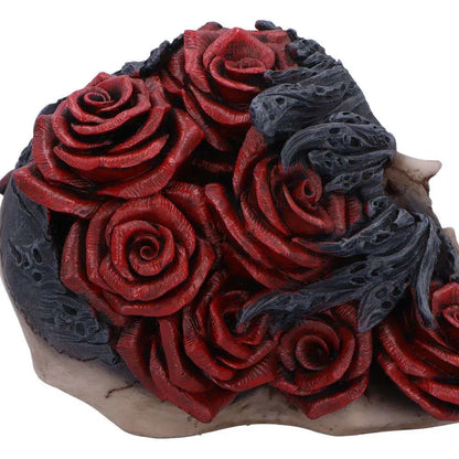 NEMESIS NOW SKULL SOUL ROSE HEADKNOCKER 13 cm