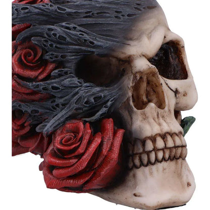 NEMESIS NOW SKULL SOUL ROSE HEADKNOCKER 13 cm