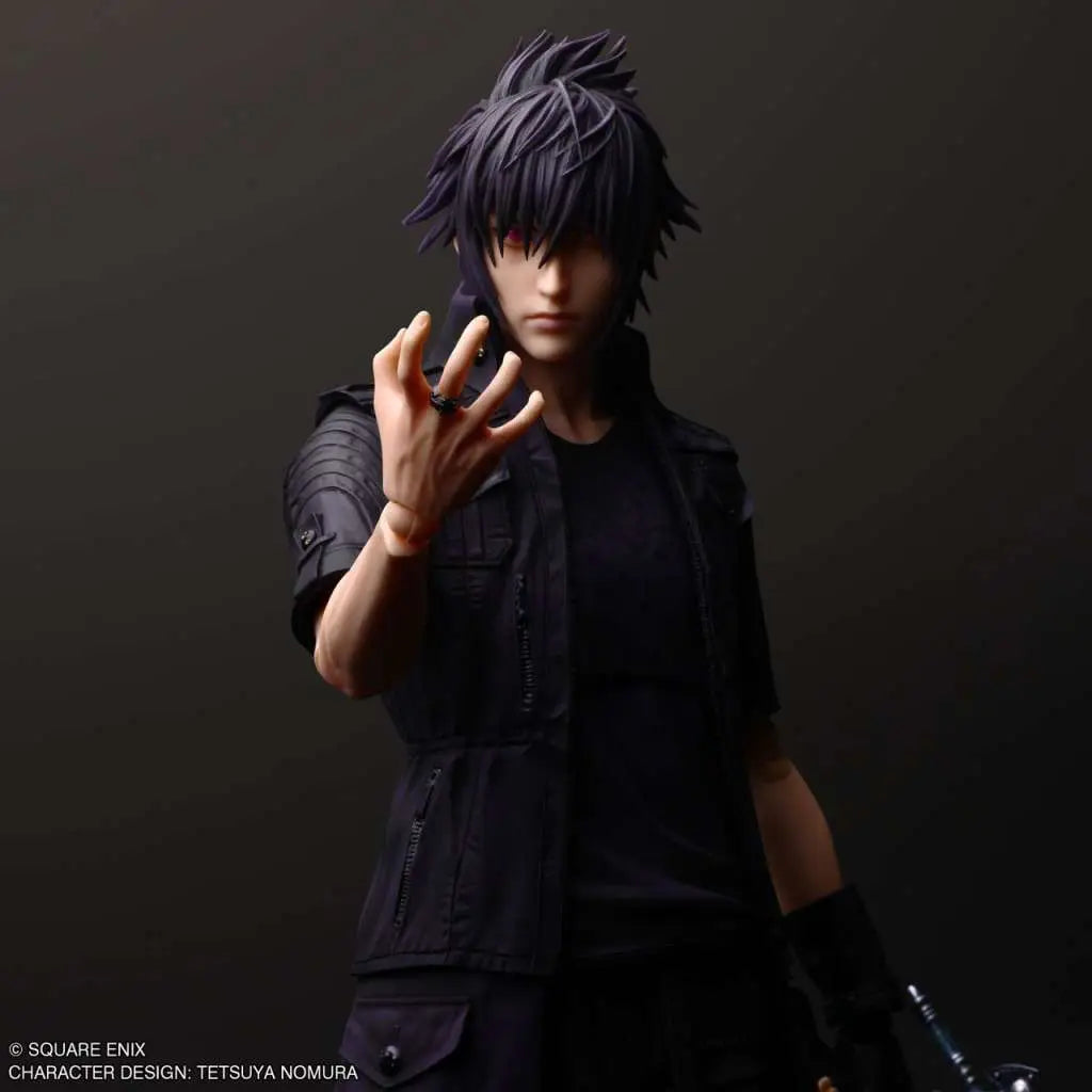 SQUARE ENIX FINAL FANTASY 15 NOCTIS LUCIUS CAELUM PLAY ARTS SHIN AF ACTION FIGURE 26 cm