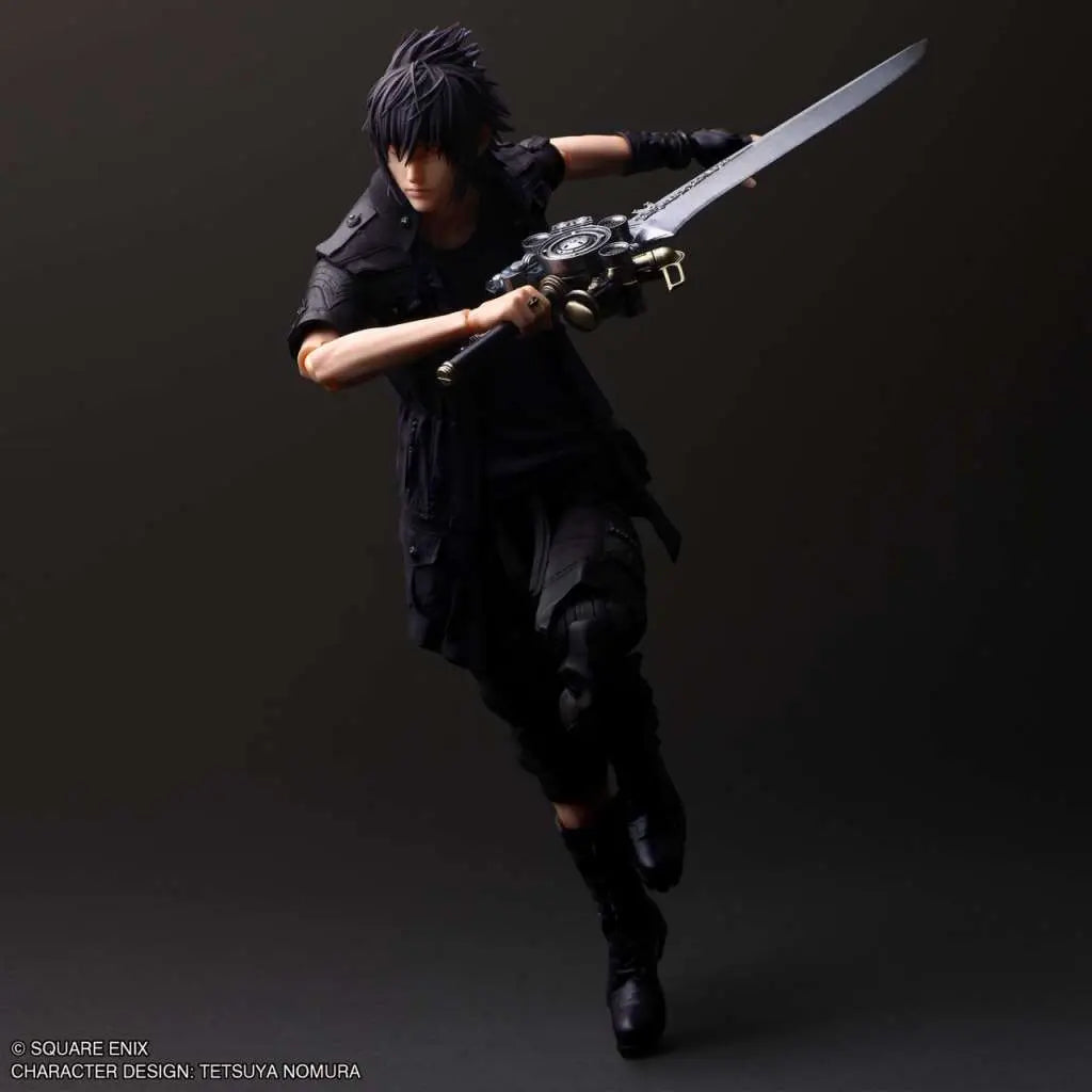 SQUARE ENIX FINAL FANTASY 15 NOCTIS LUCIUS CAELUM PLAY ARTS SHIN AF ACTION FIGURE 26 cm