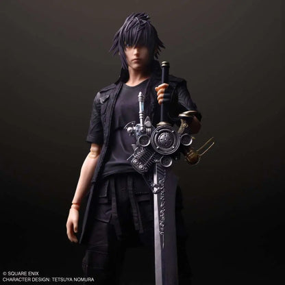 SQUARE ENIX FINAL FANTASY 15 NOCTIS LUCIUS CAELUM PLAY ARTS SHIN AF ACTION FIGURE 26 cm