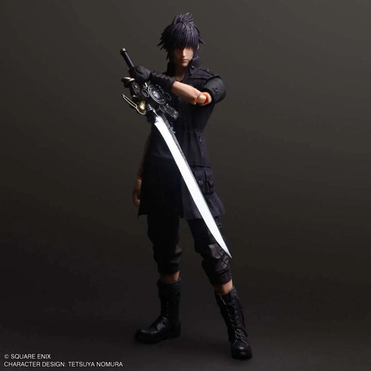 SQUARE ENIX FINAL FANTASY 15 NOCTIS LUCIUS CAELUM PLAY ARTS SHIN AF ACTION FIGURE 26 cm