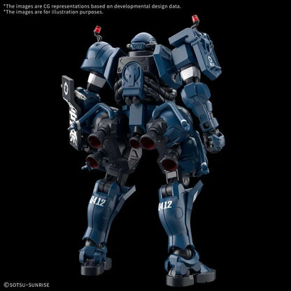 BANDAI HG POLICE ZAKU 1/144 MODEL KIT 13 cm