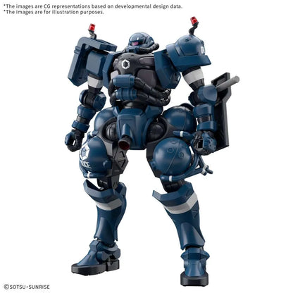 BANDAI HG POLICE ZAKU 1/144 MODEL KIT 13 cm