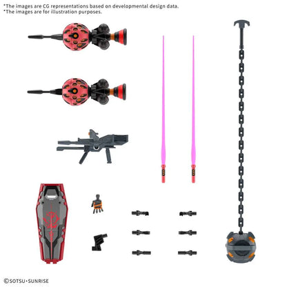 BANDAI - GUNDAM HG RED 1/144 MODEL KIT 13 cm