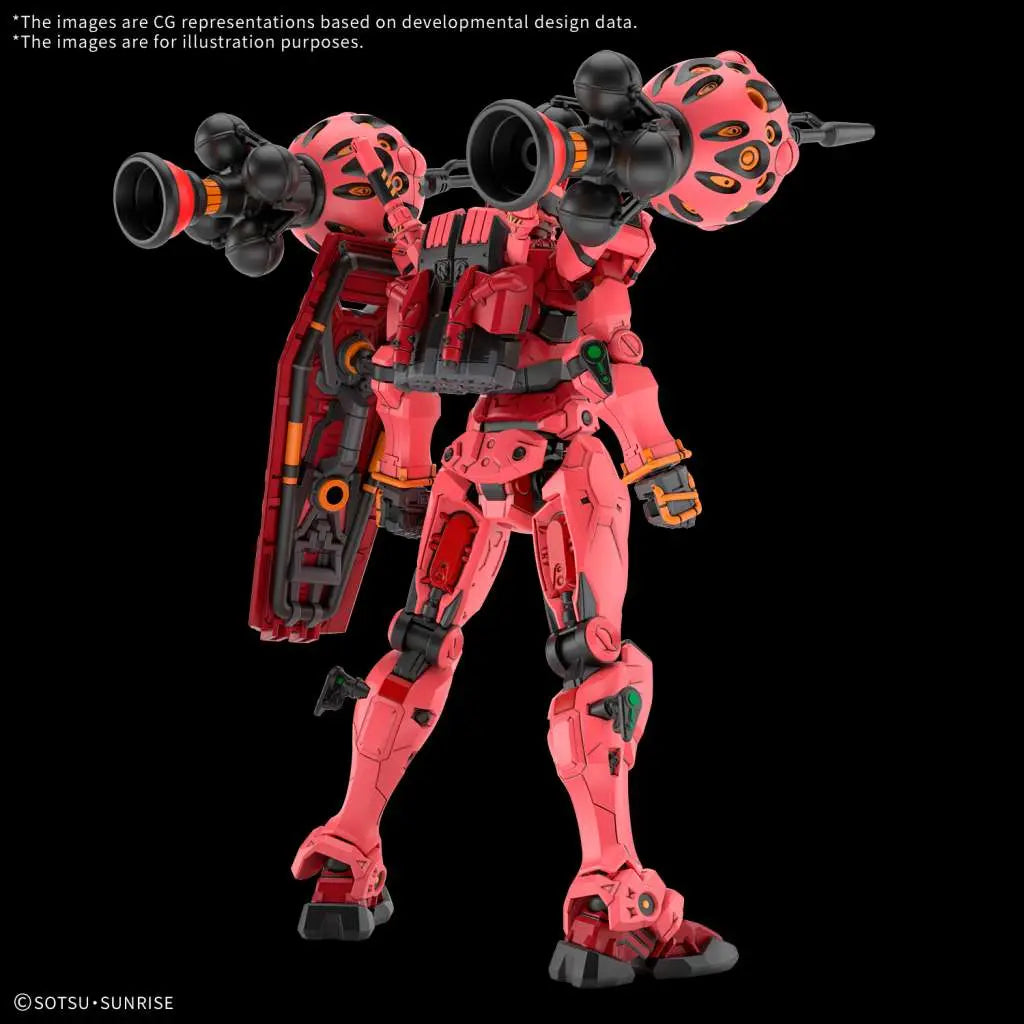 BANDAI - GUNDAM HG RED 1/144 MODEL KIT 13 cm