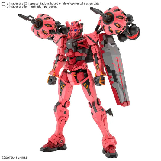 BANDAI - GUNDAM HG RED 1/144 MODEL KIT 13 cm