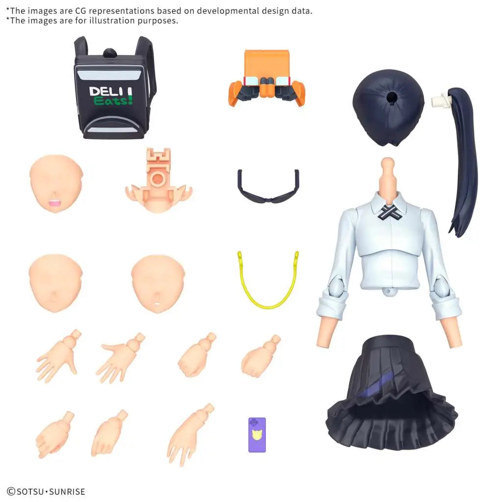 BANDAI RISE NYAAN MODEL KIT 15 cm