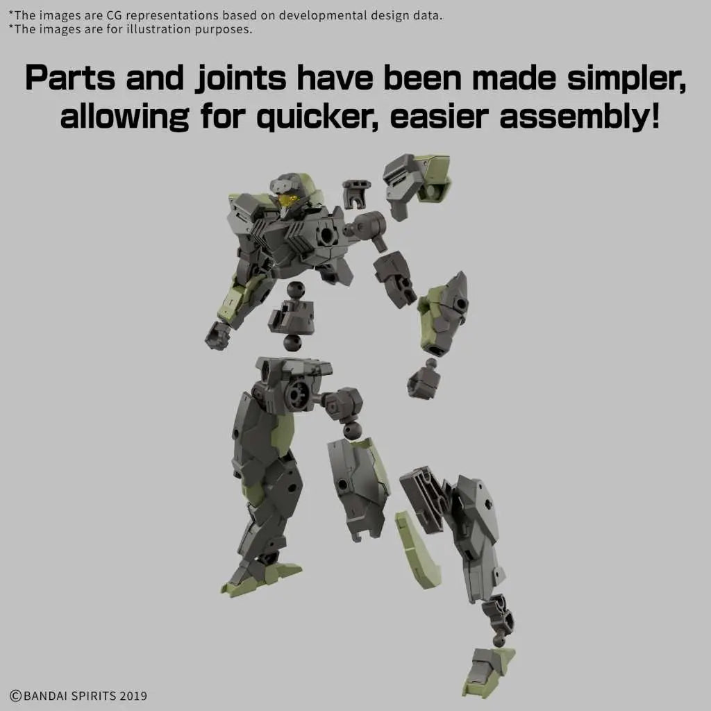 BANDAI 30MM EEXM-40 IGLIGHT 01 1/144 MODEL KIT 13 cm