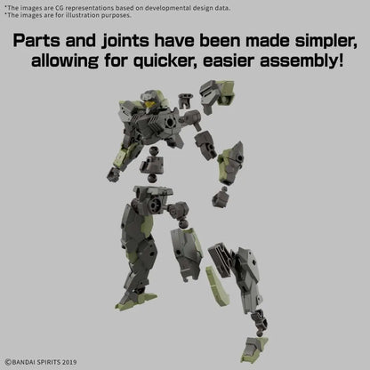 BANDAI 30MM EEXM-40 IGLIGHT 01 1/144 MODEL KIT 13 cm