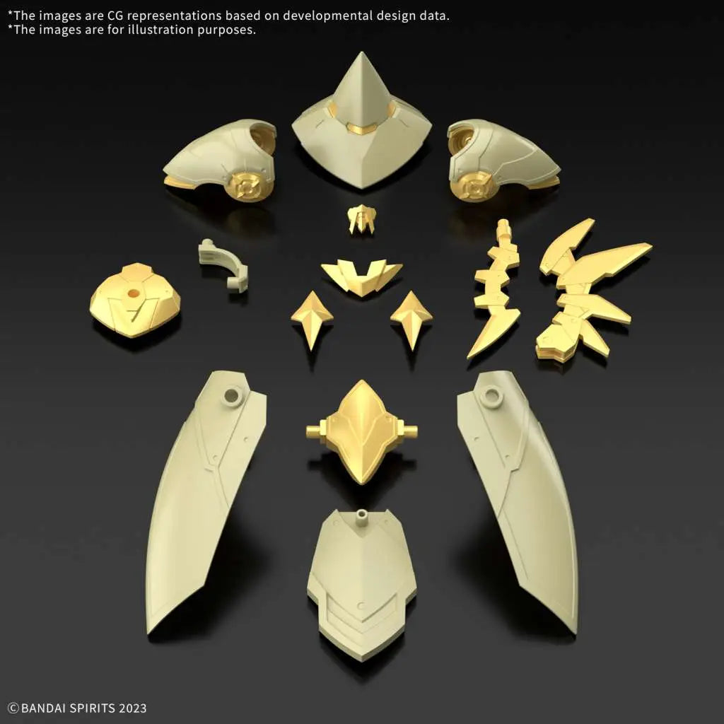 BANDAI 30MF CLASS UP ARMOR LIBER SORCERER MODEL KIT N.A.