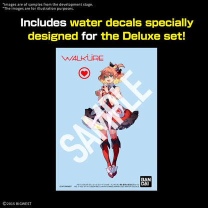 HG VF-31J SIEGFRIED HAYATE IMMELMANN USE DELUXE SET 1/100