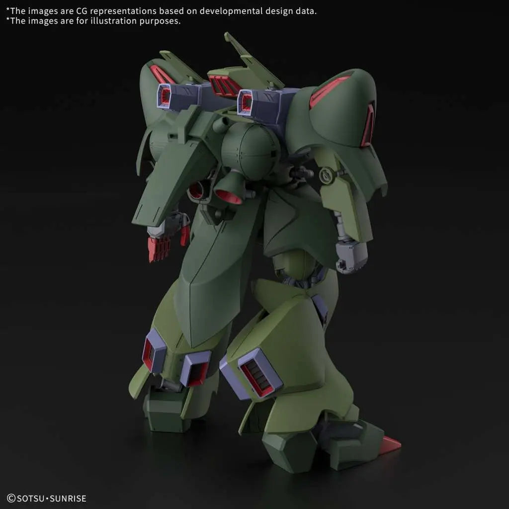 BANDAI HG GALLUSS J 1/144 MODEL KIT 13 cm