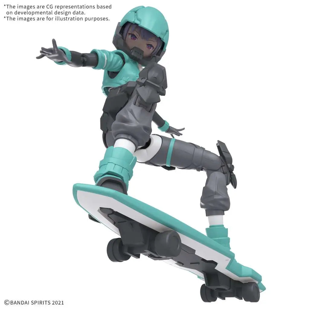 BANDAI 30MS SIS-V00 RYDIRA COLOR MODEL KIT 13 cm
