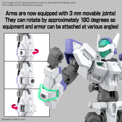 BANDAI 30MM EEXM-40 IGLIGHT 02 1/144 MODEL KIT 13 cm
