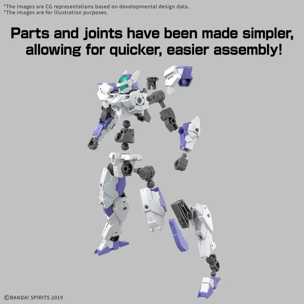 BANDAI 30MM EEXM-40 IGLIGHT 02 1/144 MODEL KIT 13 cm