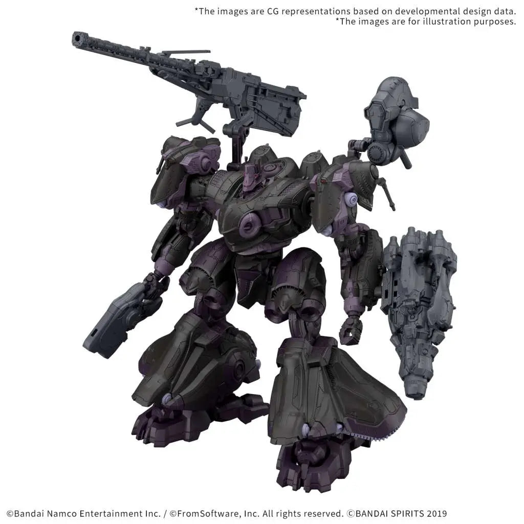 BANDAI 30MM ARMORED CORE VI FIRES RUBICON ARQUEBUS ADD VE-40A OPEN FAITH MODEL KIT 16 cm