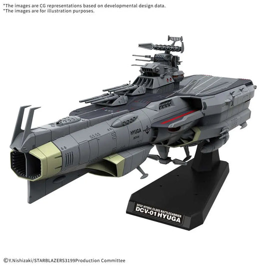 YAMATO 3199 EFCF HYUGA CLASS BATTLECARRIER DCV-01 HYUGA 1/1000