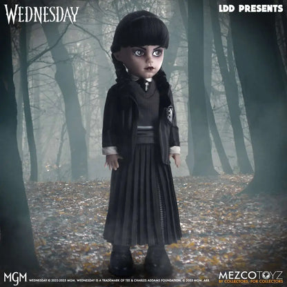 MEZCO TOYS LDD PRESENTS WEDNESDAY NEVERMORE ACADEMY UNIFORM AF ACTION FIGURE 25 cm