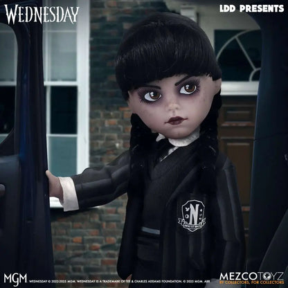 MEZCO TOYS LDD PRESENTS WEDNESDAY NEVERMORE ACADEMY UNIFORM AF ACTION FIGURE 25 cm
