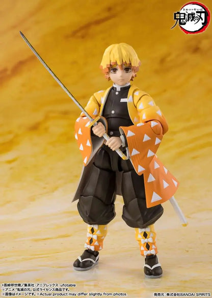 BANDAI ZENITSU - DEMON SLAYER S.H.FIGUARTS AGATSUMA ACTION FIGURE 14 cm