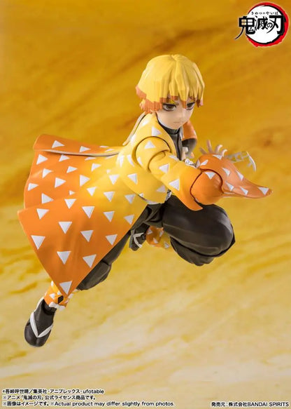 BANDAI ZENITSU - DEMON SLAYER S.H.FIGUARTS AGATSUMA ACTION FIGURE 14 cm