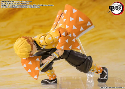 BANDAI ZENITSU - DEMON SLAYER S.H.FIGUARTS AGATSUMA ACTION FIGURE 14 cm