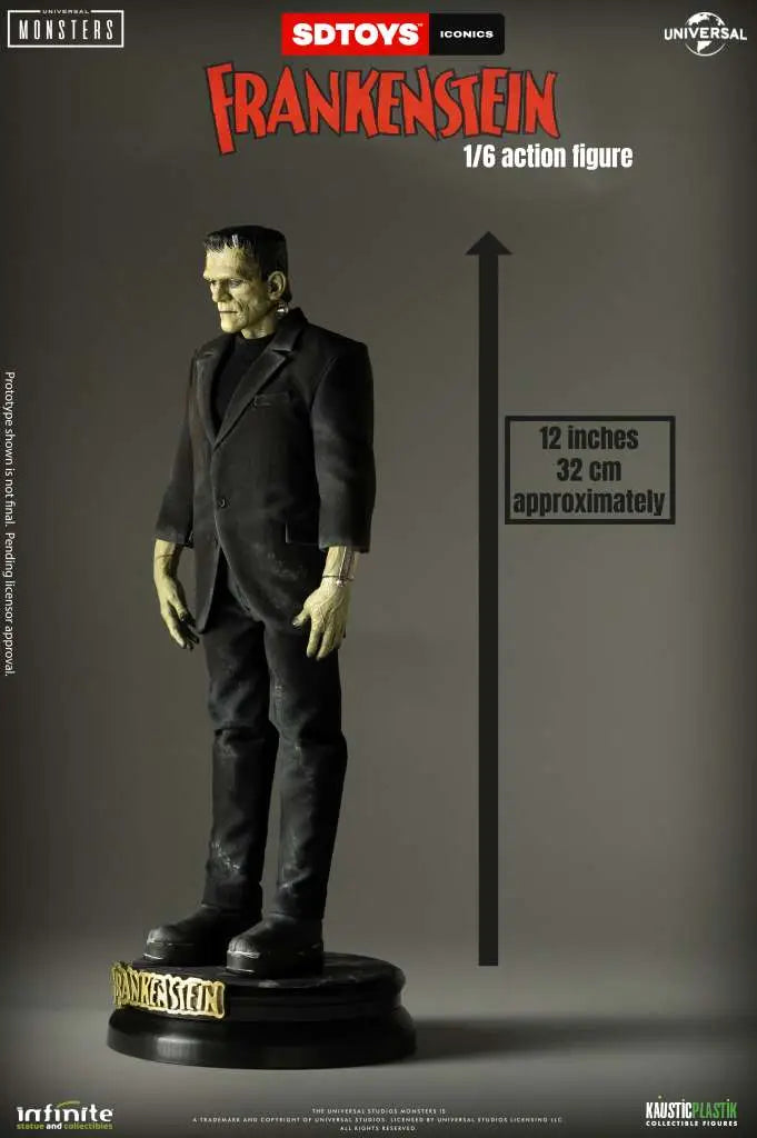 INFINITE STATUE FRANKENSTEIN'S MONSTER STANDARD EDITION 1/6 ACTION FIGURE 32 cm