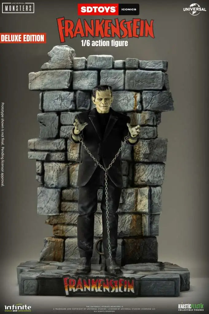 INFINITE STATUE FRANKENSTEIN'S MONSTER DELUXE EDITION 1/6 ACTION FIGURE 42 cm