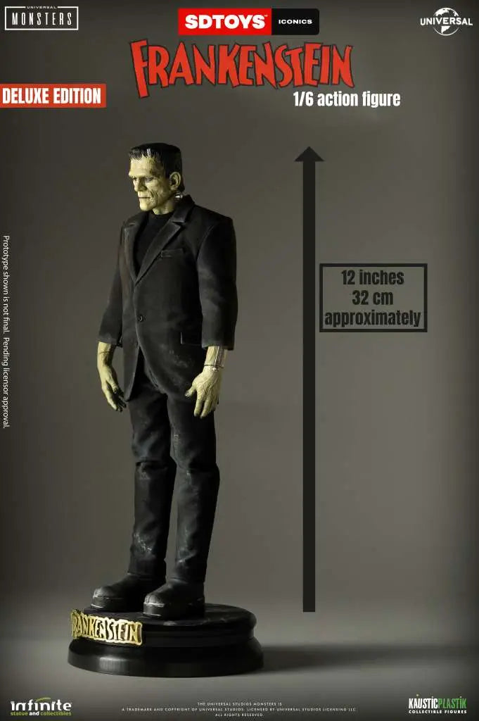 INFINITE STATUE FRANKENSTEIN'S MONSTER DELUXE EDITION 1/6 ACTION FIGURE 42 cm