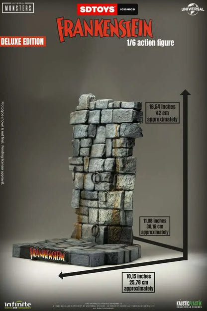 INFINITE STATUE FRANKENSTEIN'S MONSTER DELUXE EDITION 1/6 ACTION FIGURE 42 cm