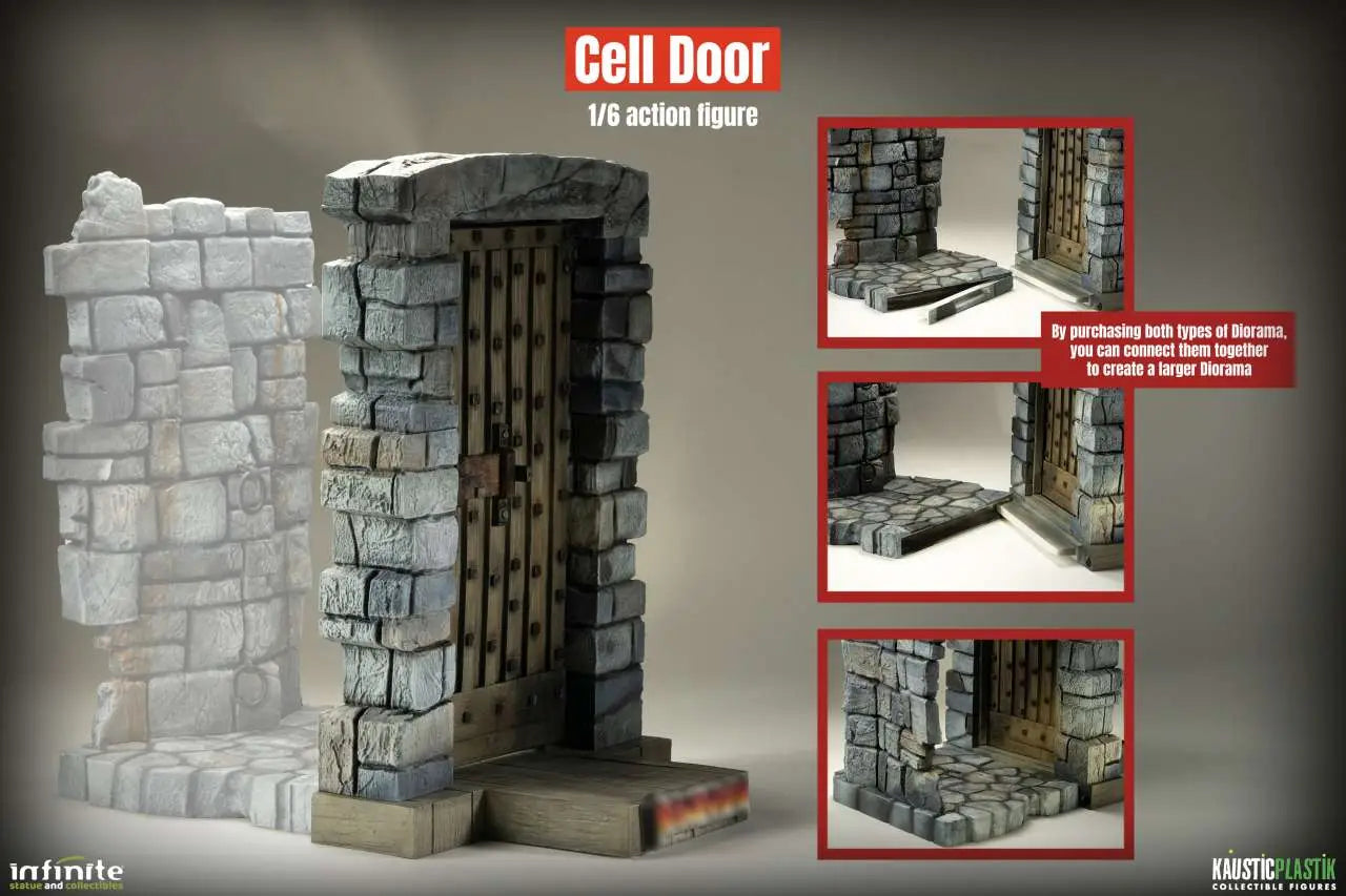 INFINITE STATUE CASTLE DOOR 1/6 DIORAMA 43.79 cm